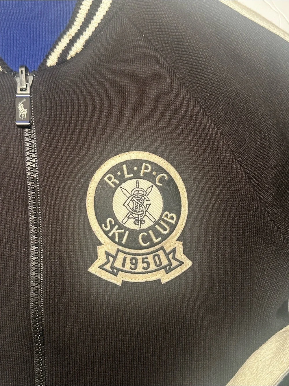 Polo Ralph Lauren Boys Reversible Ski Club Full Zip Sweater Jacket